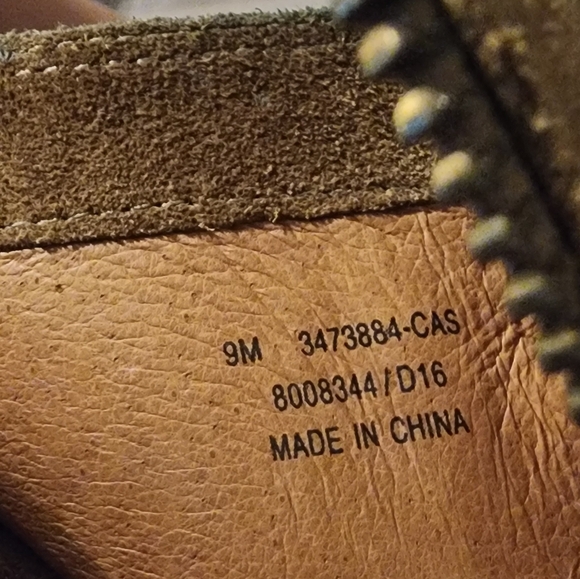 Frye suede wedge bootie with fringe - Picture 6 of 8